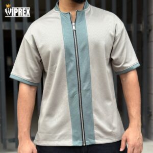 Men's Zipper Polo