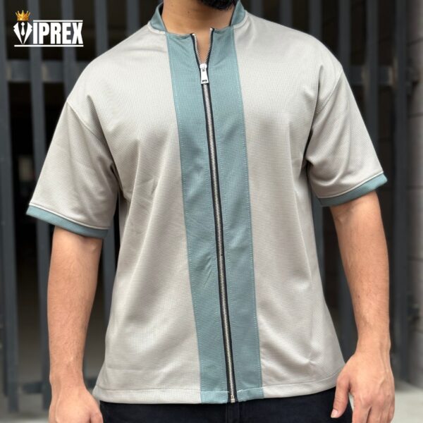 Men's Zipper Polo