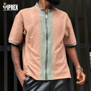 Men's Zipper Polo